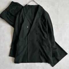 BEAMS BOY ソリッドセットアップ 緑 0 ダブルジャケット スラックス