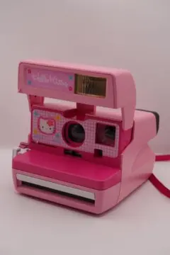 ハローキティ トイカメラ ピンク レトロ - メルカリ