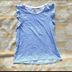 半袖シャツ ストライプ柄 トップス 130 H&M