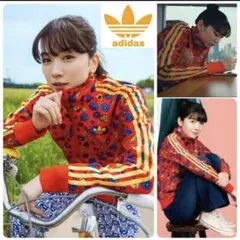 adidas アディダス ロデオクラウンズ かくかくしかじか ジャージ 花柄 Mのサムネイル