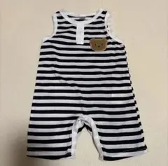 SHEIN ベビー ロンパース ボーダー 6-9M shein シーインのサムネイル