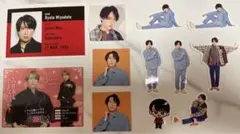 宮舘涼太 Snow Man すのチル　ステッカー 厚紙 セット