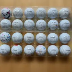 【超超美品!!】タイトリスト PROV1X ロストボール ゴルフボール 24球 タイトリスト PROV1ロストボール 24球 - メルカリ