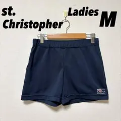 セントクリストファー テニスウェア ショートパンツ レディース M 紺色