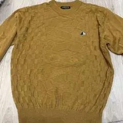 DAHYUN マスタード色ニットセーター　LL