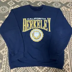 GILDAN CALIFORNIABERKELEY カレッジスウェット ネイビー