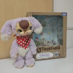 トイズフィールド　USAGI　羽ウサ HYDE×ToysField TAKARA TOMY HYDE × ToysField USAGI HANE USA Action Plush Toy