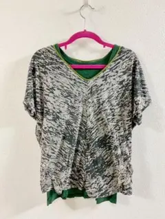 シアー　Tシャツ　ルシェルブルー