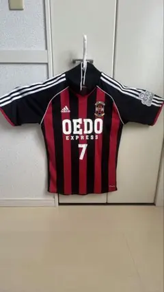 年末セール！新品タグ付！Ggiant KILLING 椿ユニフォーム adidas ETU(ジャイアントキリング) ユニフォーム ホーム 半袖 #7.椿