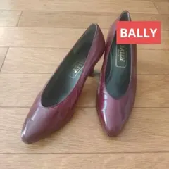 【パリ路面店購入】BALLY バリー パンプス エンジ色 サイズ4のサムネイル