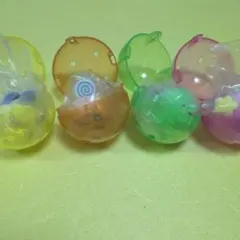 たまごっちカプセルフロッキーズ　4種類