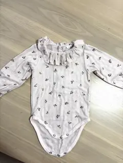 baby lai ロンパース 12m サンサカエ さくらんぼ フリル 海外子供服