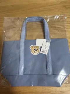 フェイラー オールドテディ ワッペントートバッグ パープル 紫 小