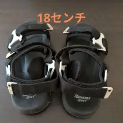 サンダル18センチ　Hawkins Sport ブラック サンダル18のサムネイル
