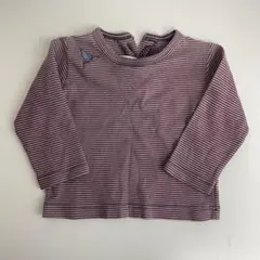 ストライプ柄 長袖Tシャツ 12M 74cm