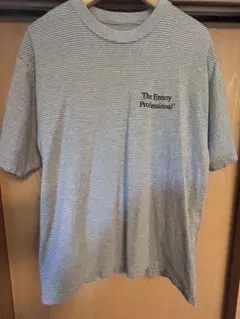 The Ennoy Professional ボーダーTシャツ グレー S