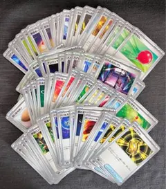 【特典付】ポケカ グッズ・どうぐ・スタジアム/100枚超まとめ売り