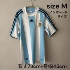 アディダス　アルゼンチン代表 08/09 ユニフォーム 半袖
