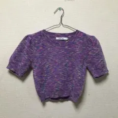 春服 ニット ショート丈