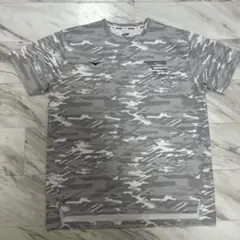 DUARIG メンズ カモフラージュ柄 Tシャツ グレー