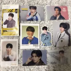 長尾謙杜 トレカ シール クリアカード セット