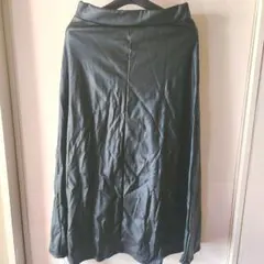 最終お値下げ♡定形外郵便♡GRL♡未使用レザーロングスカート♡多少難あり♡