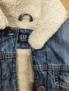 GAP デニムジャケット ボア付き