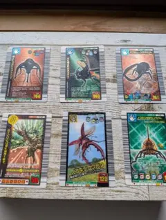 ムシキング　カードセット（レア）あり　六枚