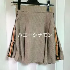 【Honey Cinnamon】 千鳥柄 フレアスカートのサムネイル