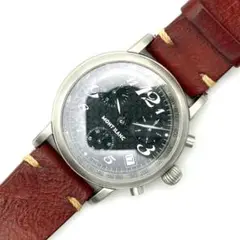 【美品・稼働品】 モンブラン MONTBLANC 7038 クロノグラフ デイト