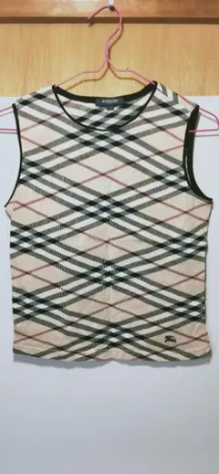 BURBERRY バーバリー キャミソール タンクトップ ノバチェック y2k