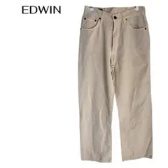EDWINエドウィン　ストレートワイドパンツ　ビジネスカジュアルのサムネイル
