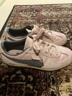 PUMA Palermo スニーカー 百々千晴さんコラボ パレルモピンク25
