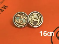シャネル　ビンテージ　ボタンピアス