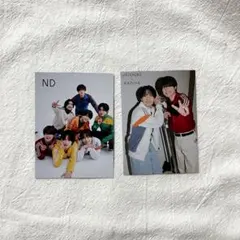Myojo 7月号 厚紙カード なにわ男子