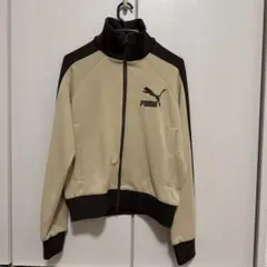 PUMA ベージュ/ブラウン ジャージ xs