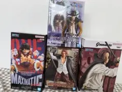 ワンピース フィギュア 3点セット シャンクス ルフィ - メルカリ