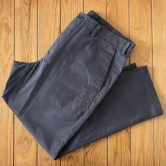 【今だけセール・美品】ユニクロ スリムフィットチノパン グレー メンズ L〜XL
