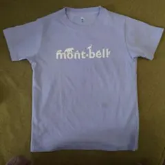 mont-bell 薄紫 Tシャツ 130サイズ