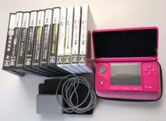 【セット】ニンテンドー3DS 本体(ジャンク) ゲームソフト12本付き
