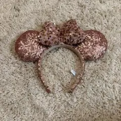 スパンコール ミニー カチューシャ