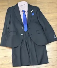 フォーマルスーツ 黒 130cm 卒業入学