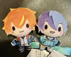 プロセカ　ふわぷち　マスコット　ぬいぐるみ　ビビバス　東雲彰人　青柳冬弥 2種