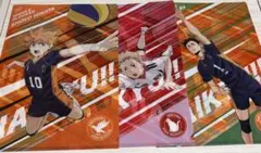 新品 非売 】ハイキュー!! FLY HIGHクリアファイル 6種コンプリート