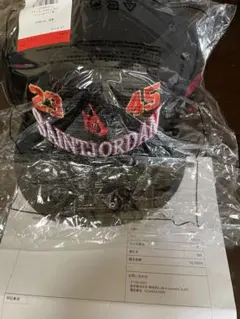 Nike Jordan x SAINT Mxxxxxx Cap　黒赤 L/XL