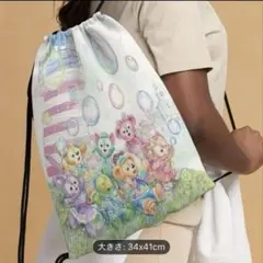 2点セット　ダッフィー＆フレンズ　ジムバック