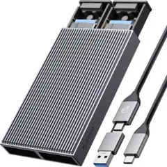 ORICO M.2 SSD 外付けケース M.2 NVMe SATA SSD