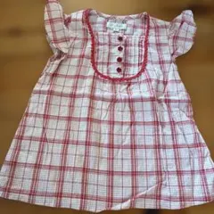 any FAM チェック柄ワンピース 90cmのサムネイル