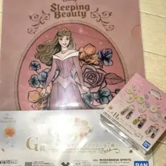 1番くじ　Disney オーロラ姫　クリアファイルセット