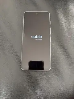 nubia スマートフォン 本体 ホワイト